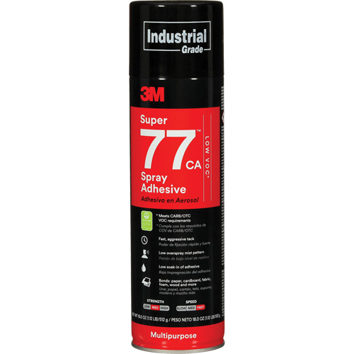 Super 77 Multi-Purpose Spray Adhesive, Aerosol Can FMT Sales Ltd