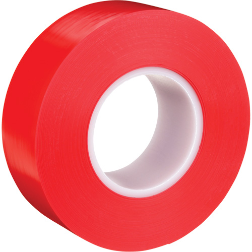 Durable Floor Marking Tape 971, 2" x 108', Vinyl, Red FMT Sales Ltd