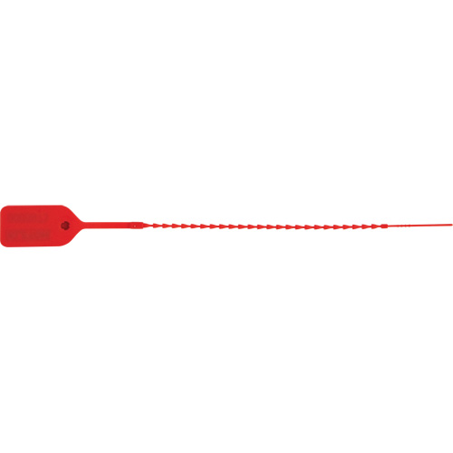 Standard-Duty Security Seal, 9", Plastic, Pull-Through FMT Sales Ltd