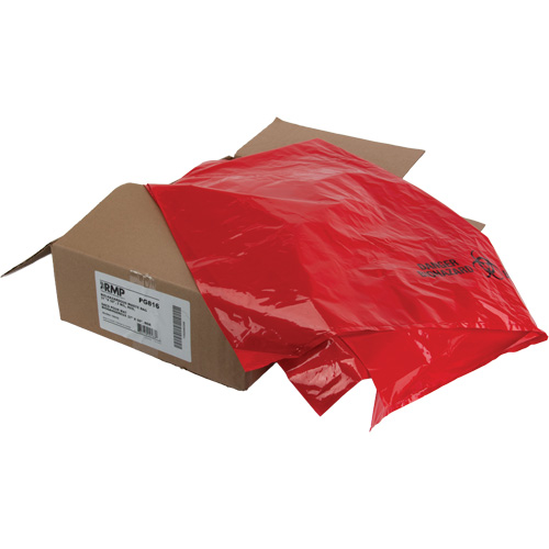 Waste Bags, Bio-Hazard, 50" L x 37" W, 2 mils FMT Sales Ltd