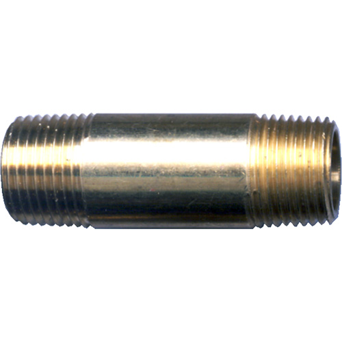 Raccord long, Laiton, 1/4", NPT x NPT FMT Sales Ltd