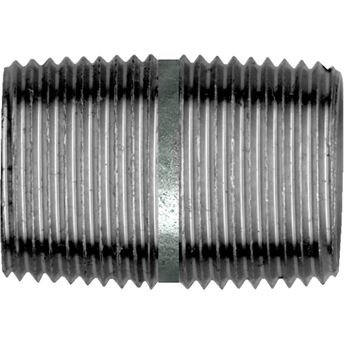 Raccord Court, Galvanis&eacute;, 1", NPT x NPT FMT Sales Ltd