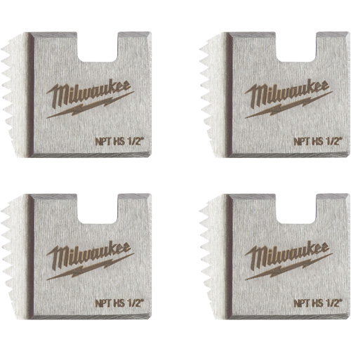 Matrices de tuyauterie portables NPT, Pour tuyau de 1/2", Alliage/Acier rapide FMT Sales Ltd