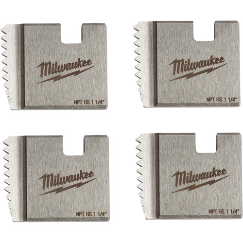 Matrices de tuyauterie portables NPT, Pour tuyau de 1-1/4", Acier rapide FMT Sales Ltd