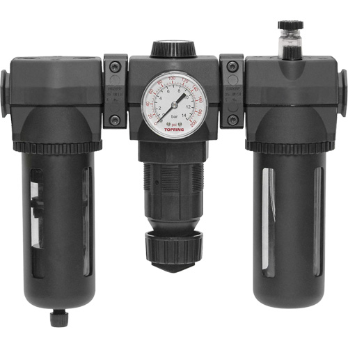 Filter, Regulator & Lubricator Modulair 400 with Manual Drain & Standard Bowl, 3/4" NPTF FMT Sales Ltd