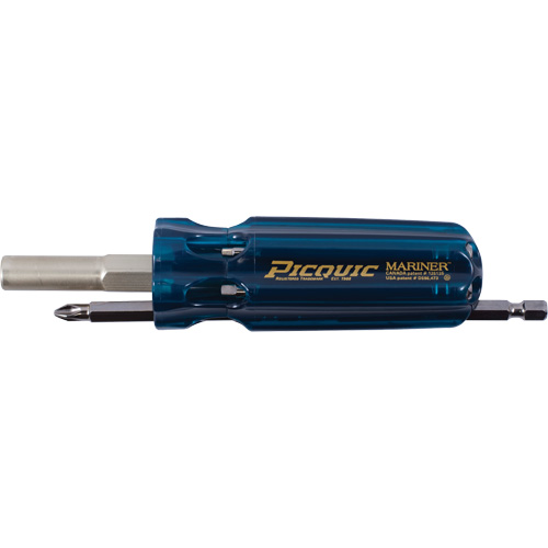 The Mariner Multibit Screwdriver, 6" L, Plastic Handle FMT Sales Ltd