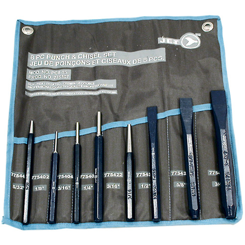 Jeu de poinçons et ciseaux, 8 morcea FMT Sales Ltd