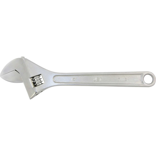 AW-15 Adjustable Wrench, 15" L, 1-7/8" Max Width, Chrome FMT Sales Ltd