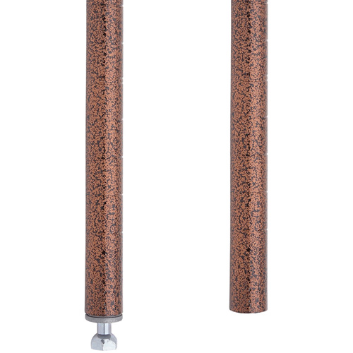 MONTANT ETAGERE STYLISEE34 1/2"H,CUIVRE MARTELE FMT Sales Ltd
