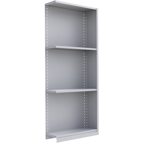 &eacute;l&eacute;ment de rayonnage Interlok, Acier, Sans boulons, Capacit&eacute; 800 lb, 36" la x 88" h x 24" p FMT Sales Ltd