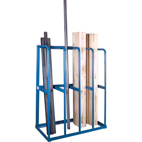 Bar Storage Racks - Vertical Bar Racks, Vertical, 48" W x 24" D x 60" H, 3000 lbs. Cap. FMT Sales Ltd