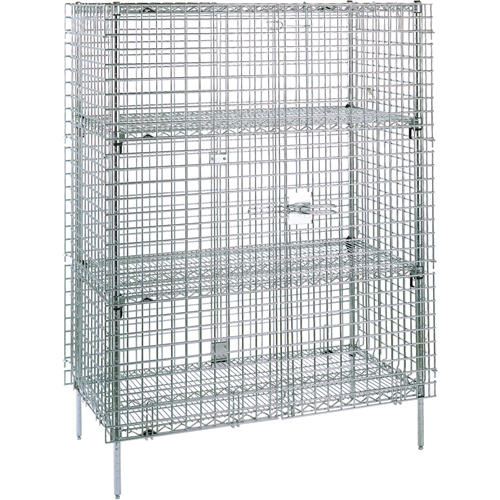 Security Carts, 5 Tiers, 38-1/2" W x 66-13/16" H x 21-1/2" D FMT Sales Ltd