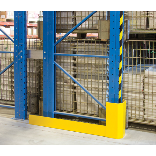 Racking Aisle Protectors, 3" W x 50" L x 16" H, Safety Yellow FMT Sales Ltd