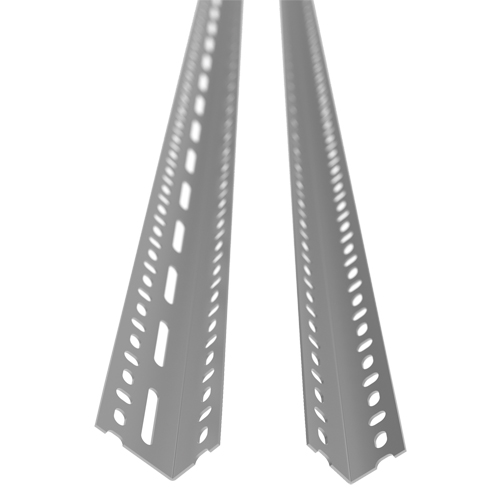 Slotted Angle Post, Galvanized Steel, 72" High FMT Sales Ltd