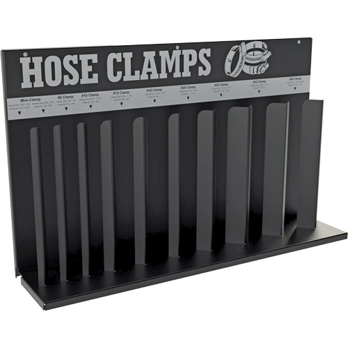 Support de rangement pour 10 colliers de serrage pour tuyaux flexibles FMT Sales Ltd