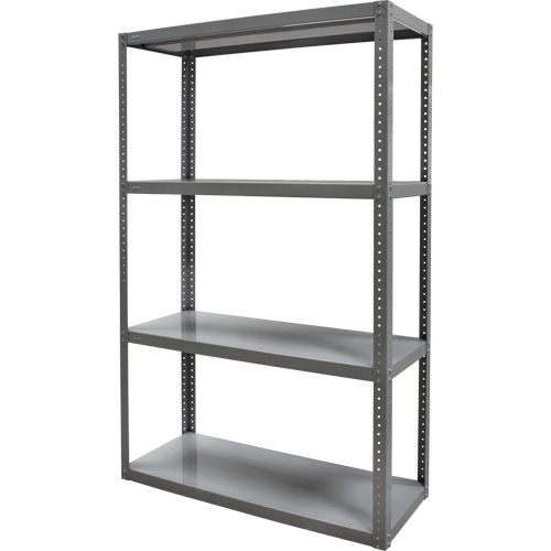 Heavy-Duty Shelving, Steel, Bolted, 3000 lbs. Capacity, 36" W x 72" H x 24" D FMT Sales Ltd