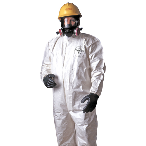 Tychem&reg; 4000 Coveralls, Large, White FMT Sales Ltd