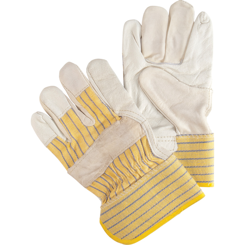 Gants pour ajusteur r&eacute;sistant &agrave; l'abrasion, T-Grand, Paume en Cuir fleur de vache FMT Sales Ltd