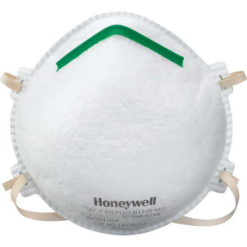 Respirateurs contre les particules Saf-T-Fit Plus N1105, N95, Certifi&eacute; NIOSH, Petit FMT Sales Ltd