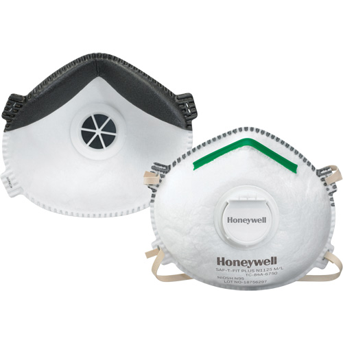 Saf-T-Fit&reg; Plus N1125 Particulate Respirators, N95, NIOSH Certified, Small FMT Sales Ltd