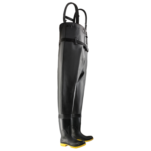 Chest Waders, 6, Steel Toe, Puncture Resistant Sole FMT Sales Ltd