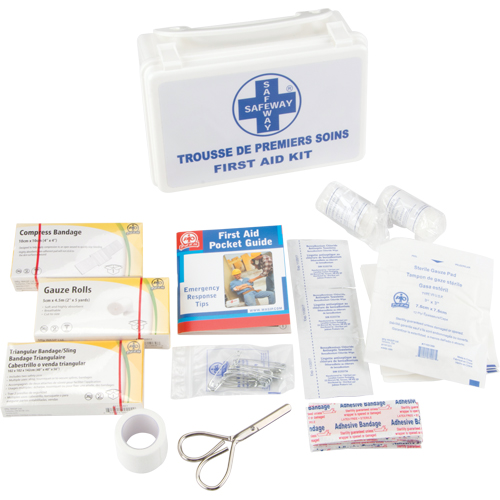 Trousse de premiers soins, Dispositif m&eacute;dical Classe 1, Boîte en plastique FMT Sales Ltd