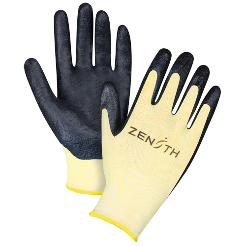 Gants r&eacute;sistants &agrave; la coupe avec prise sup&eacute;rieure, Taille 2T-Grand/11, Calibre 13, Rev&ecirc;tement Mousse de nitrile, Enveloppe en Aramide, ANSI/ISEA 105 niveau 3/EN 388 niveau 5 FMT Sales Ltd