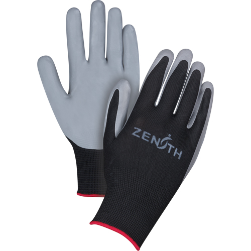Gants enduits confortables de premi&egrave;re qualit&eacute;, 7/Petit, R&ecirc;vetement Nitrile, Calibre 13, Enveloppe en Polyester FMT Sales Ltd
