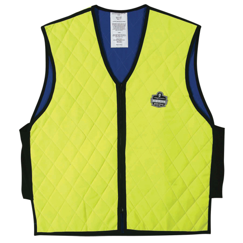 Chill-Its&reg; 6665 Wet Evaporative Cooling Vests, Medium, High Visibility Lime-Yellow FMT Sales Ltd