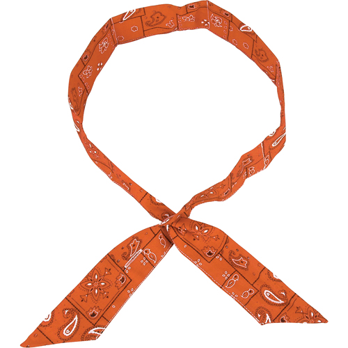 Bandeaux de refroidissement Cool Off ALLEGRO INDUSTRIES, Orange haute visibilit&eacute; FMT Sales Ltd