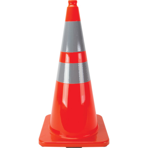 Recessed Cones, 28", Orange, 4" & 6" Reflective Collar(s) FMT Sales Ltd