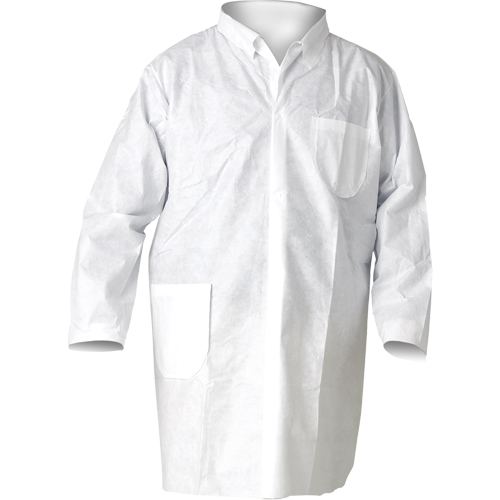 KleenGuard A20 Lab Coats, SMS, White, Medium FMT Sales Ltd