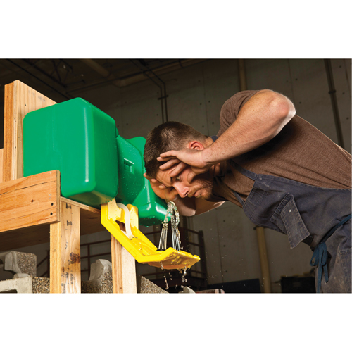 Eyewash Station, Gravity-Fed, 9 gal. Capacity, Meets ANSI Z358.1 FMT Sales Ltd