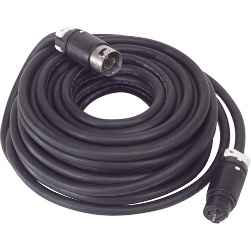 Cordon d'alimentation pour appareil temporaire de distribution de l'&eacute;nergie, SOOW, 50 A, 50' FMT Sales Ltd