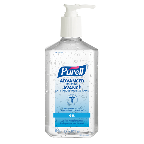 Advanced Hand Sanitizer, 354 ml, Pump Bottle, 70% Alcohol FMT Sales Ltd