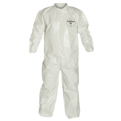 Tychem&reg; 4000 Coveralls, Large, White FMT Sales Ltd