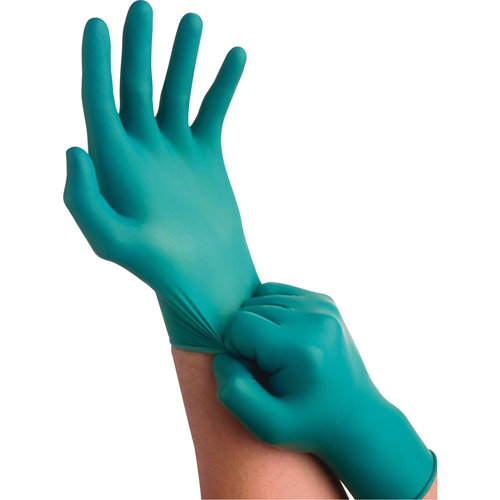 Gants TouchNTuff 92-600, T-Grand, Nitrile, 5 mils, Sans poudre, Vert FMT Sales Ltd