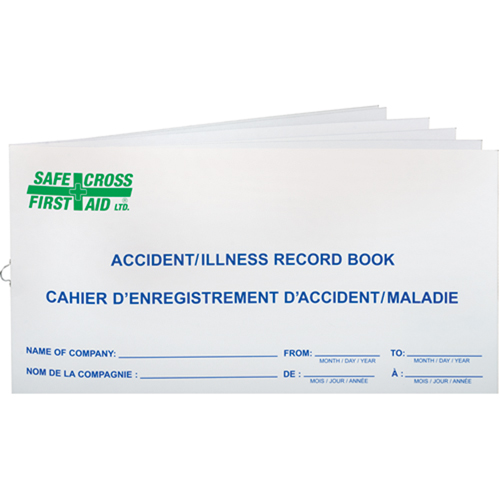 Accident Record Books FMT Sales Ltd