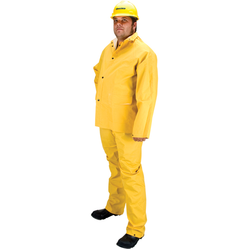 RZ600 Flame Resistant Rain Suit, Small, Yellow FMT Sales Ltd