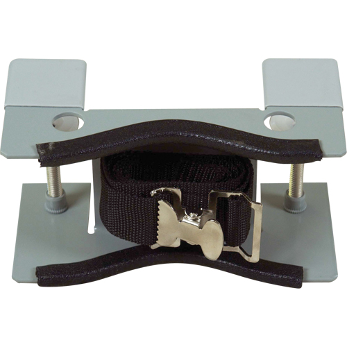 Support d'&eacute;tabli gris pour une bouteille FMT Sales Ltd