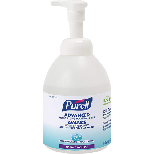 D&eacute;sinfectant pour les mains avanc&eacute;, 535 ml, Bouteille &agrave; pompe, 70 % alcool FMT Sales Ltd
