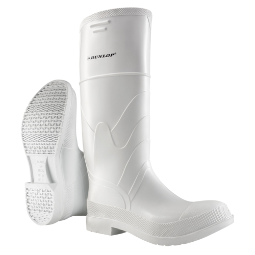 Bottes blanches, PVC, Pointure 6 FMT Sales Ltd