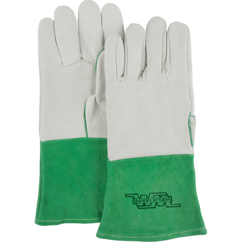 Gants de soudage TIG de premi&egrave;re qualit&eacute;, Cuir fleur de vache, Taille Moyen FMT Sales Ltd