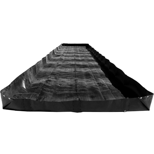 Economy Berms, 4488 gal. Capacity, 60' W x 10' L x 12" H, L-Bracket FMT Sales Ltd