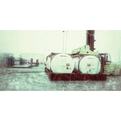 Berme pour r&eacute;servoir double ISO, Capacit&eacute; 7180 gal. US, 24' la x 20' lo x 24" h, Support en L FMT Sales Ltd