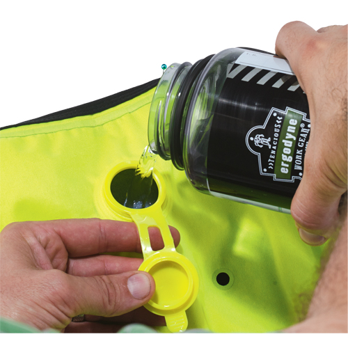 Chill-Its&reg; 6685 Dry Evaporative Cooling Vests, Medium, High Visibility Lime-Yellow FMT Sales Ltd