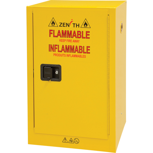 Armoire pour produits inflammables, 12 gal., 1 Porte(s), 23" La x 35" h x 18" p FMT Sales Ltd