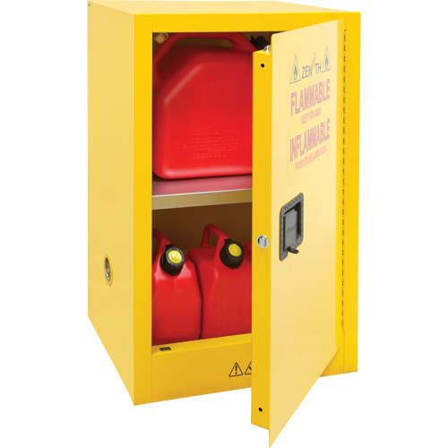 Armoire pour produits inflammables, 12 gal., 1 Porte(s), 23" La x 35" h x 18" p FMT Sales Ltd