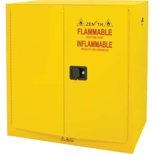 Armoire pour produits inflammables, 30 gal., 2 Porte(s), 43" La x 44" h x 18" p FMT Sales Ltd