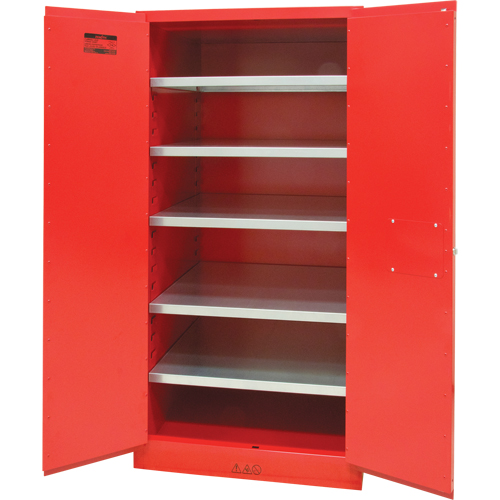 Paint/Ink Cabinet, 96 gal., 5 Shelves FMT Sales Ltd